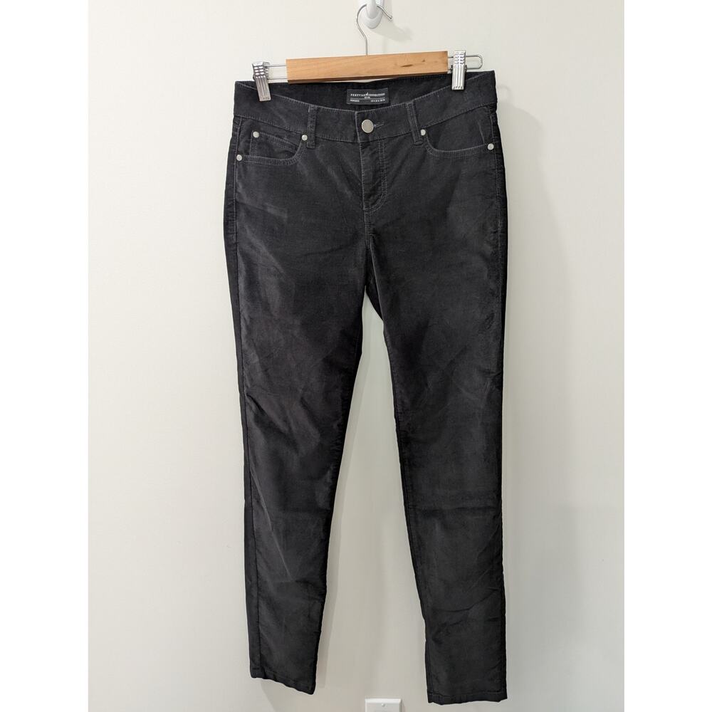 Peruvian Connection Black Velveteen Pants - Picture 3 of 5